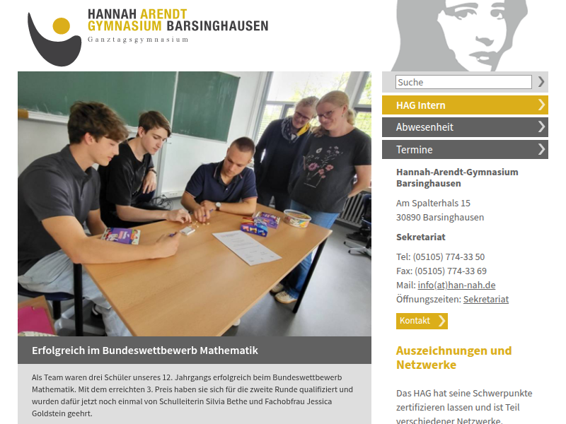 Hannah-Arendt-Gymnasium Barsinghausen |: 2023-25 Sprache und Raum