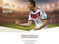 Datenschutz - Miroslav Klose