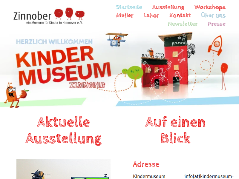 Museumslabor-Angebote – Zinnober – Ein Museum für Kinder in Hannover e.V.