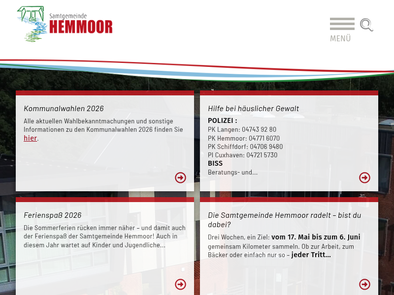 Samtgemeinde Hemmoor ǀ Notdienst