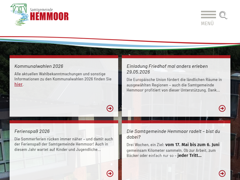 Samtgemeinde Hemmoor ǀ Nachricht
