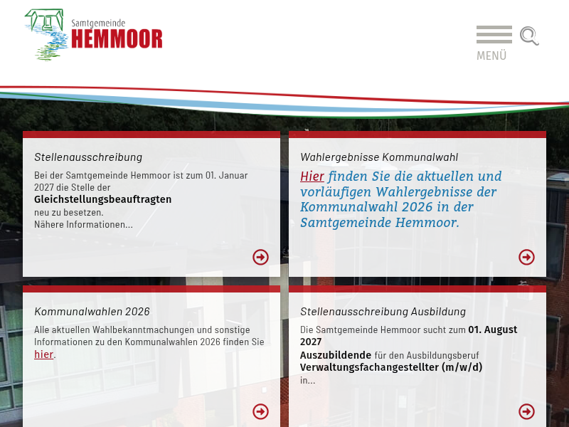 Samtgemeinde Hemmoor ǀ Notdienst