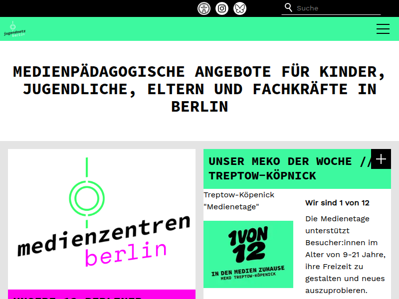 Startseite jugendnetz berlin