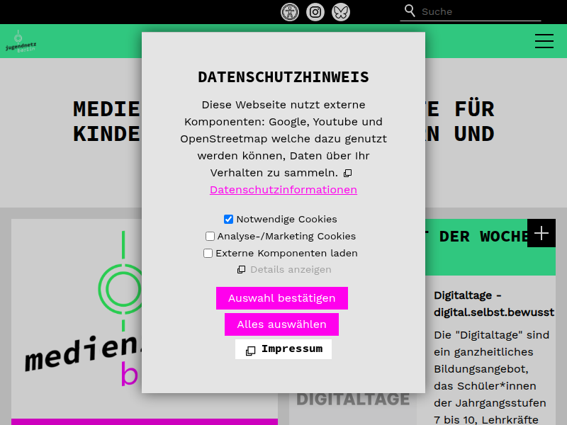 Die Berliner Medienkompetenzzentren jugendnetz berlin