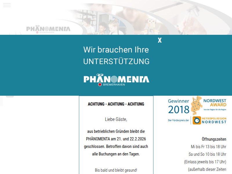 Phänomenta Bremerhaven