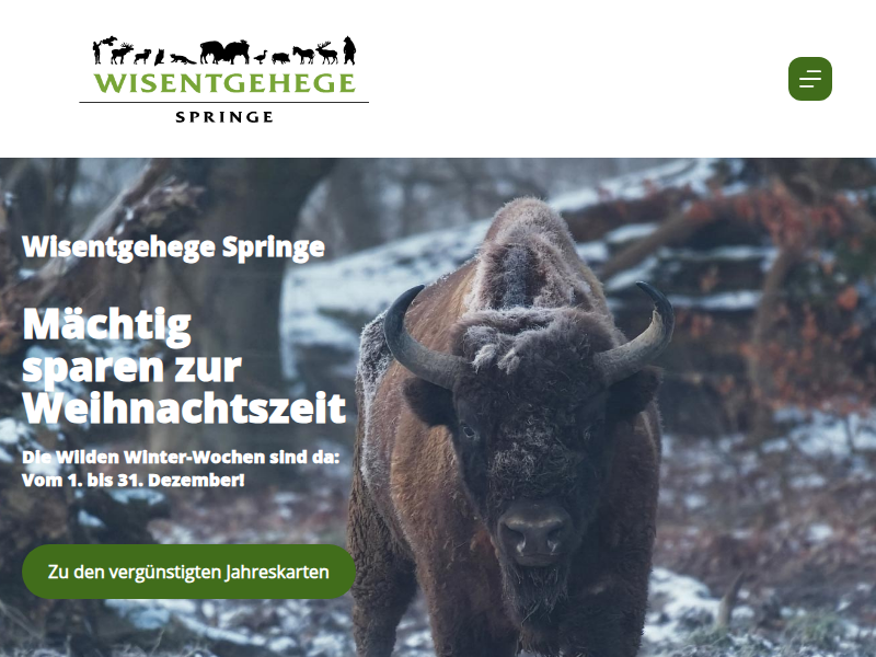 Verpflegung - Wisentgehege Springe