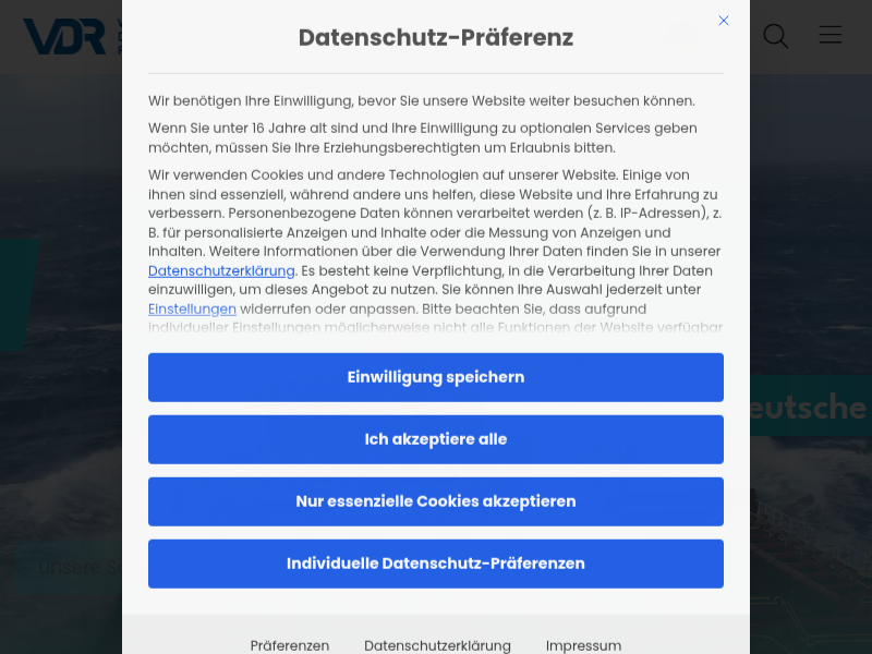 VDR begrüßt Wahl von Arsenio Dominguez zum neuen Generalsekretär der Internationalen Seeschifffahrts-Organisation