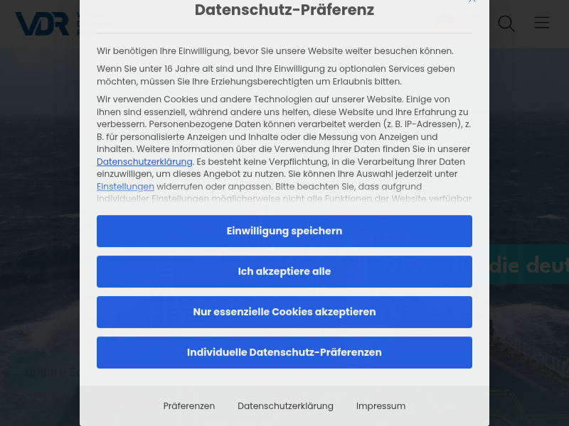 VDR mahnt zur Wahrung der Sicherheit der Handelsschifffahrt | VDR
