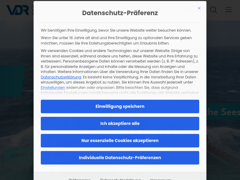 Das Lehrbuch "SEE-SCHIFF-LADUNG" | VDR