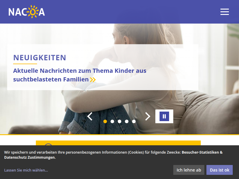 Ambulante Hilfeangebote für Kinder | NACOA Deutschland