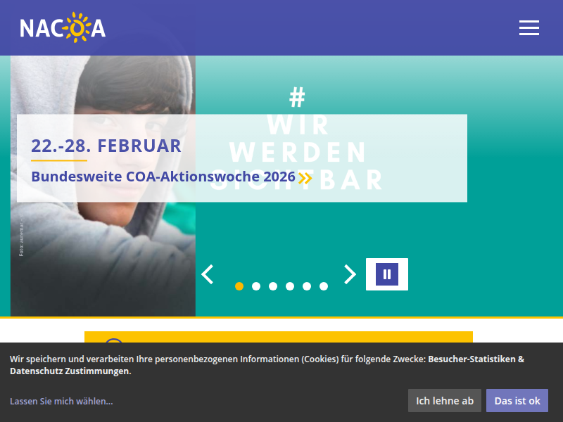 Gedanken, die Dich stark machen | NACOA Deutschland