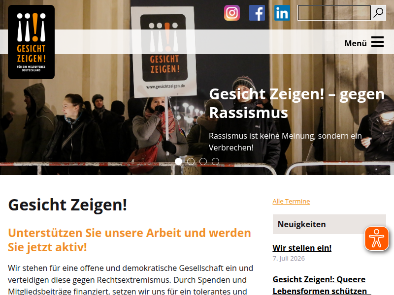 "KORREKTUR LESEN" - Politisch korrekter Abend mit Gesicht Zeigen! am 26. April in Düsseldorf! - Gesicht Zeigen