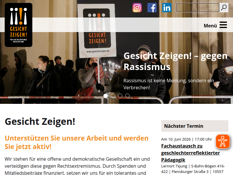 Mit Teltower Rübchen in die weite Welt - Gesicht Zeigen