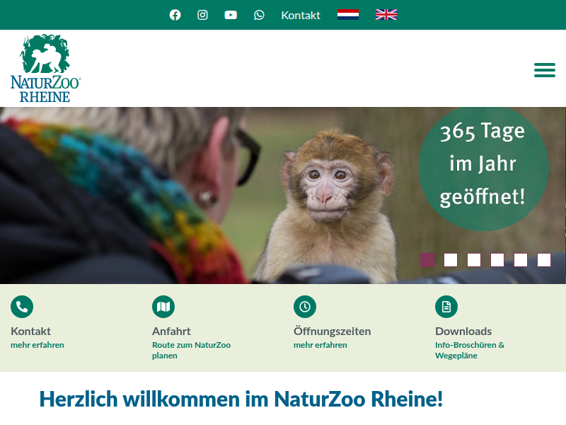 Portrait | NaturZoo Rheine