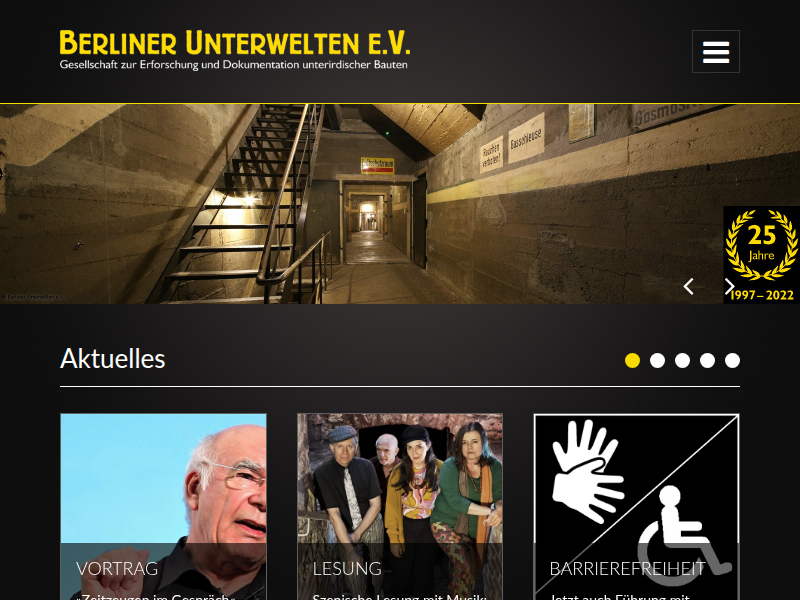 Geschichte- Berliner Unterwelten