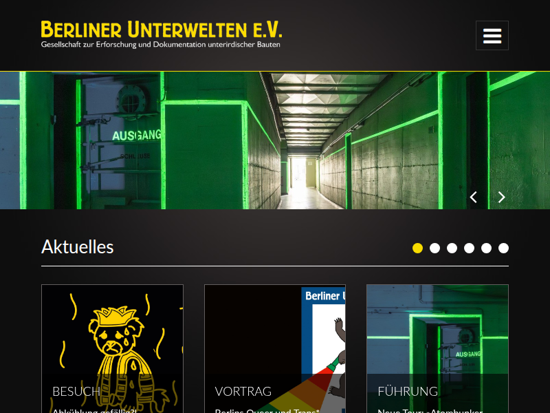 Fußgängertunnel- Berliner Unterwelten