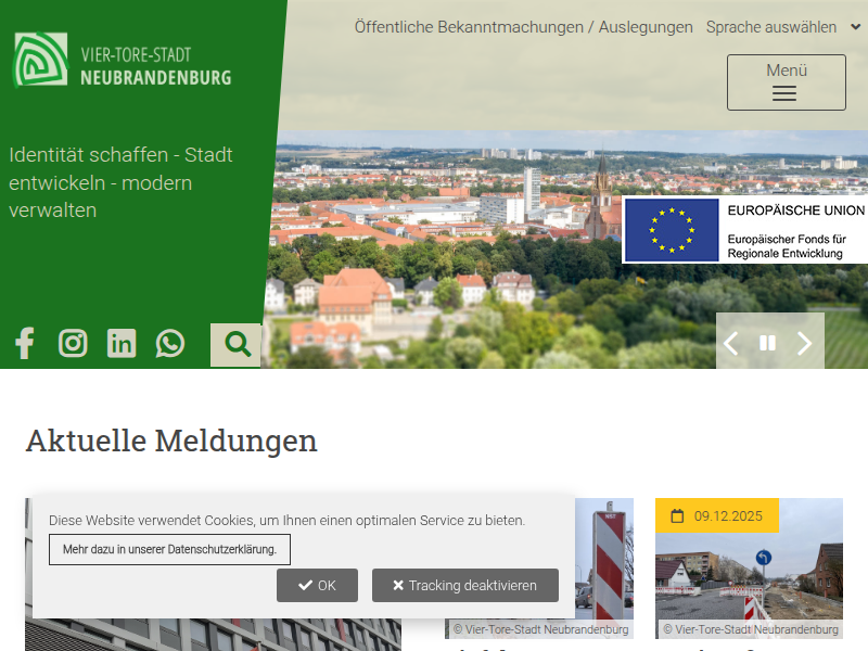 15:30 - 16:30 Uhr | IT-Sicherheit gegen Cyber Angreifer - Wir stellen Angriffsmethoden auf Unternehmen und Einzelpersonen vor und geben Handlungsempfehlungen / Stadt Neubrandenburg