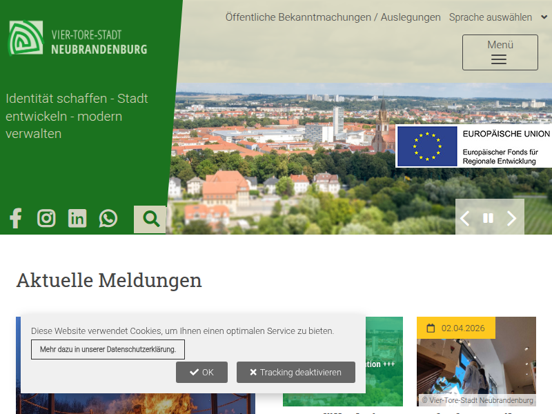 Verleihung des 26. Annalise-Wagner-Preises / Stadt Neubrandenburg