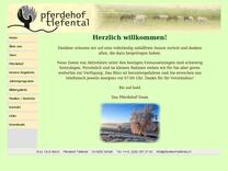 Pferdehof Tiefental neu