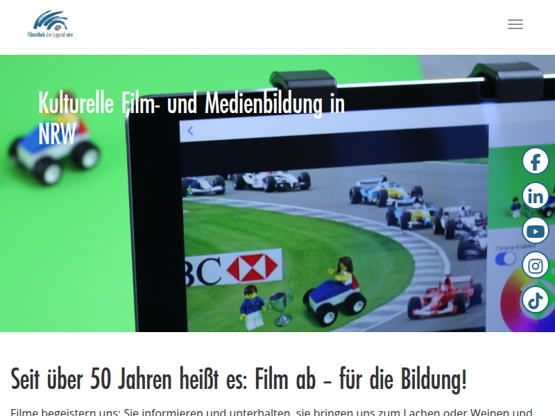 Online-Stop-Trick-Workshop im Rahmen der internationalen Kinderbuchausstellung der Stadtbibliothek Duisburg (IKIBU): Filmothek NRW