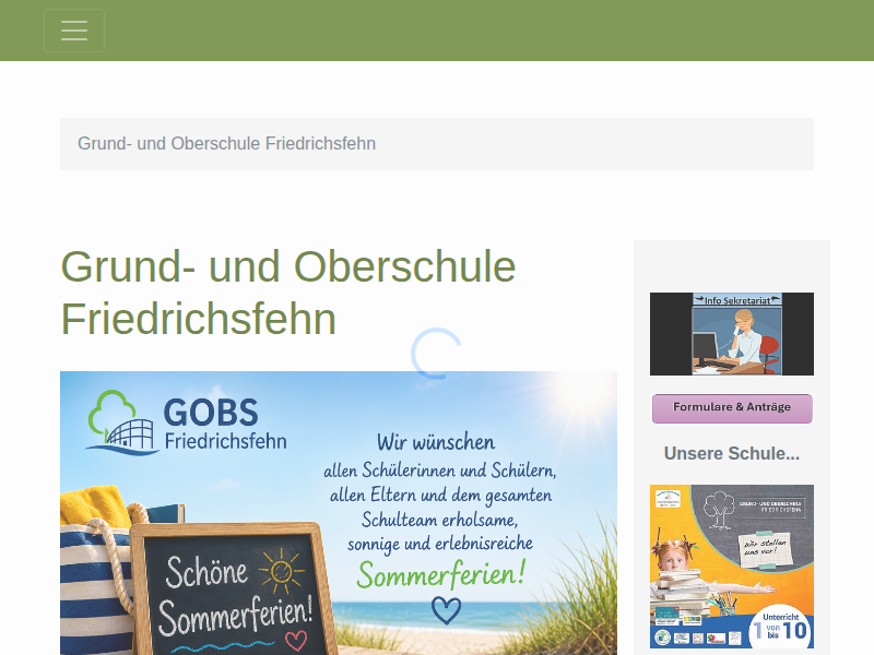 Grund- und Oberschule Friedrichsfehn: Neuigkeiten 2021-2022