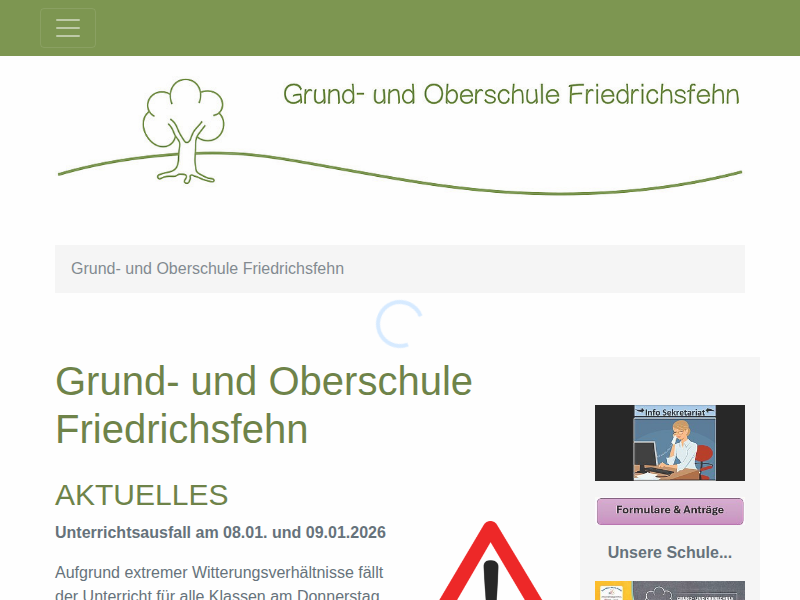 Grund- und Oberschule Friedrichsfehn: Weihnachtliche Veranstaltungen an der GOBS Friedrichsfehn