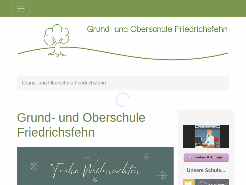 Grund- und Oberschule Friedrichsfehn: Regelmäßige Aktionen: Tag der offenen Tür