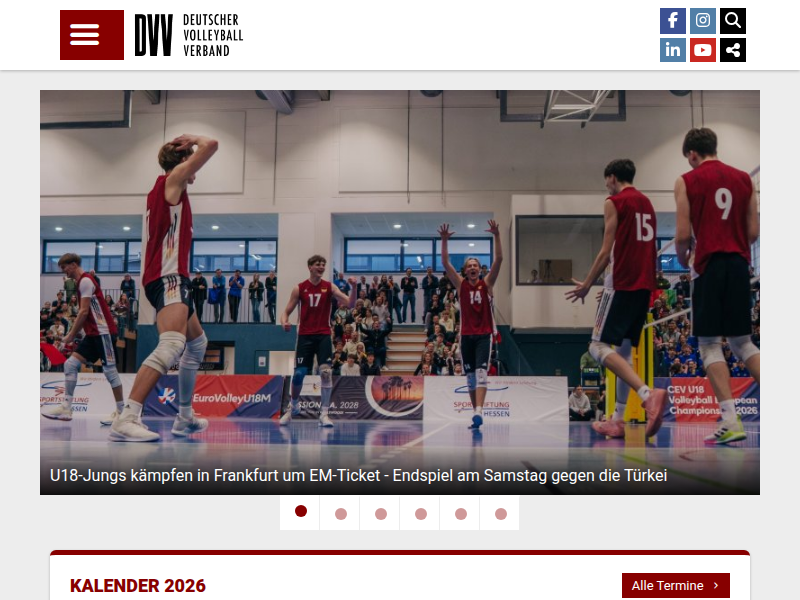 U18-Juniorinnen beim European Youth Olympic Festival