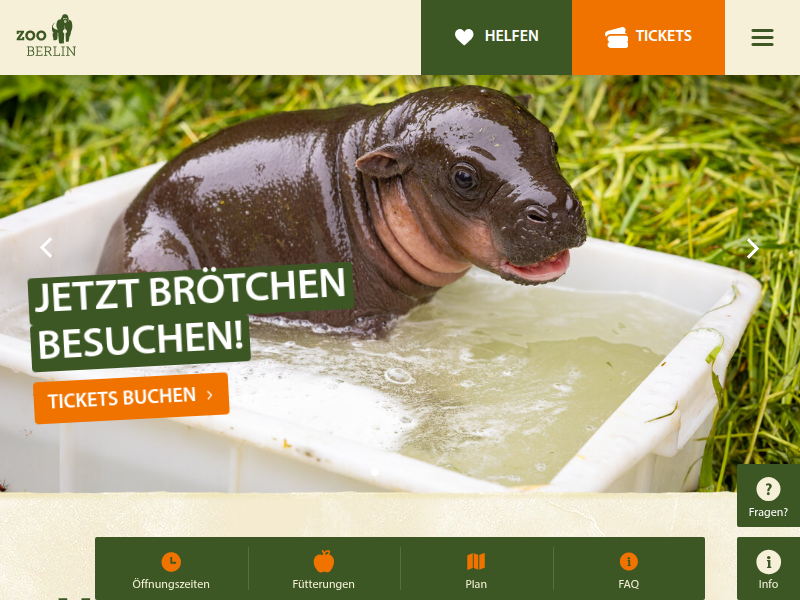 Eine Torte ganz für Meng Meng allein! – Zoo Berlin