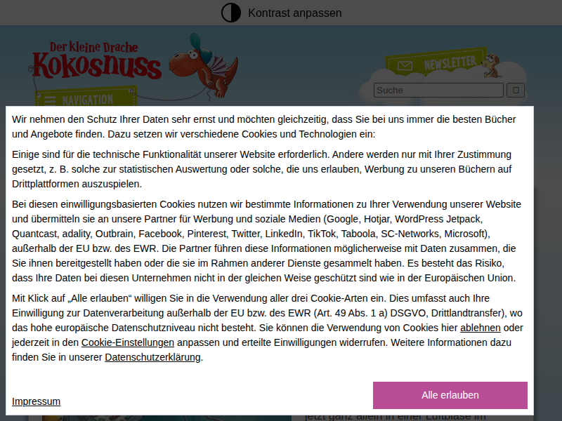 Der kleine Drache Kokosnuss kommt in die Schule | Der kleine Drache Kokosnuss von Ingo Siegner