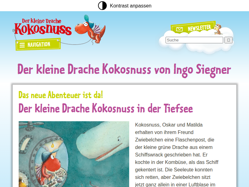 Der kleine Drache Kokosnuss - Hab keine Angst! | Der kleine Drache Kokosnuss von Ingo Siegner