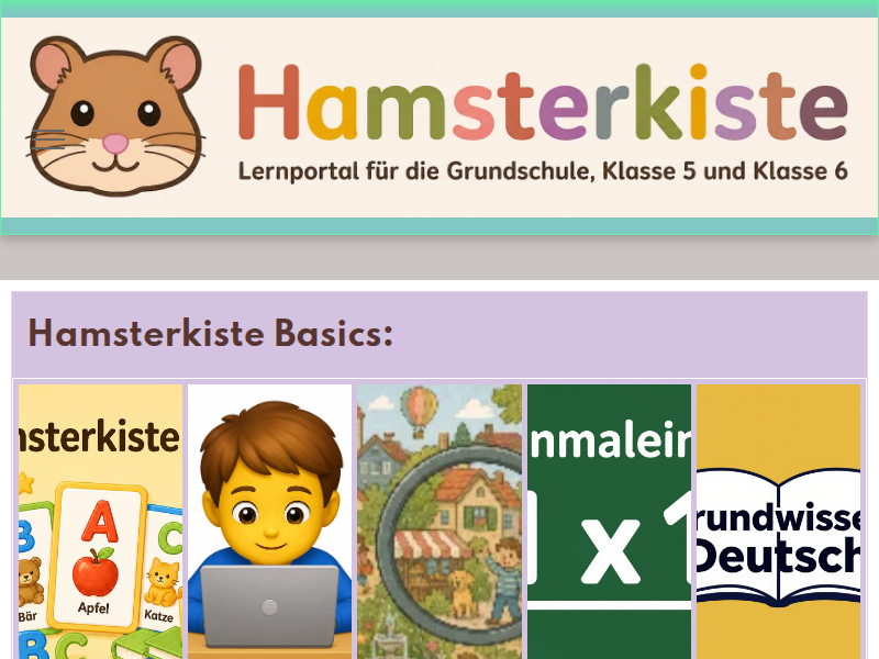 Der Deutsche Bundestag - Eine Lerngeschichte der Hamsterkiste
