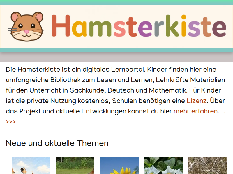 Hamsterkiste ABC - Ei und ei