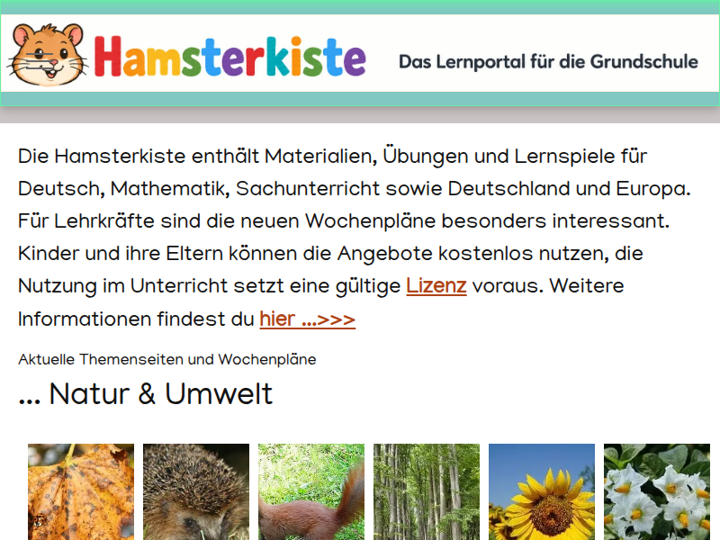 Vom Sauerstoff - Eine Sachgeschichte der Hamsterkiste