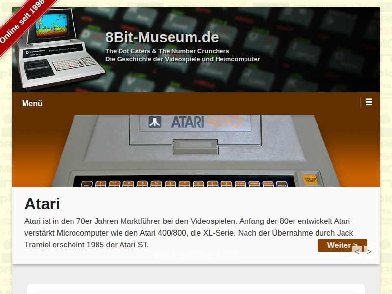 Zeitskala – 8Bit-Museum.de