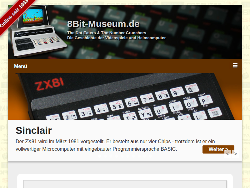 Vater des ZX Spectrum – Sir Clive Sinclair – im Alter von 81 Jahren verstorben – 8Bit-Museum.de