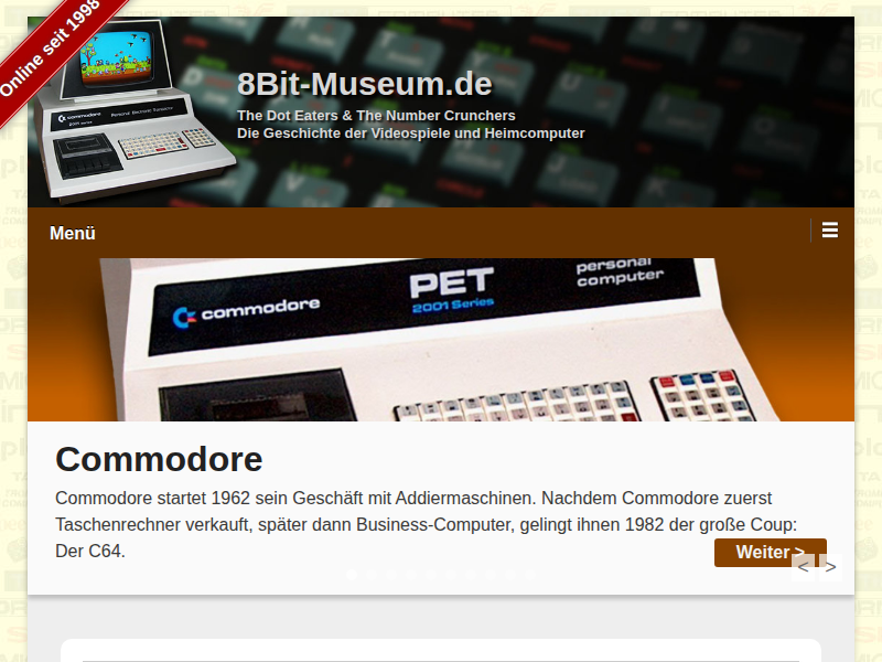 Zeitskala – 8Bit-Museum.de