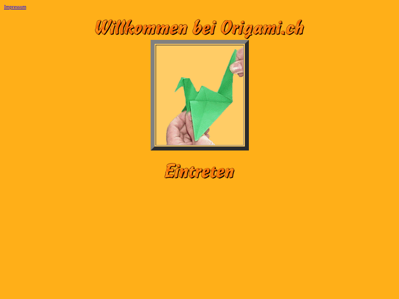 Willkommen bei Origami.ch