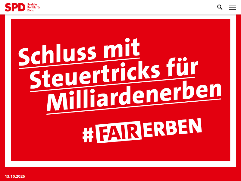 SPD.de: „Absoluter Tabubruch“