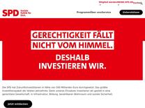 SPD.de: Eine Zäsur in Deutschland