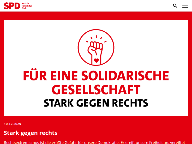 SPD.de: Wahlabend zu den Landtagswahlen in Baden-Württemberg, Rheinland-Pfalz und Sachsen-Anhalt im Willy-Brandt-Haus