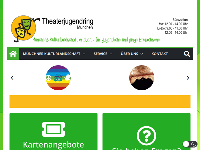 Mein Jahr der Ruhe und Entspannung – Theaterjugendring München
