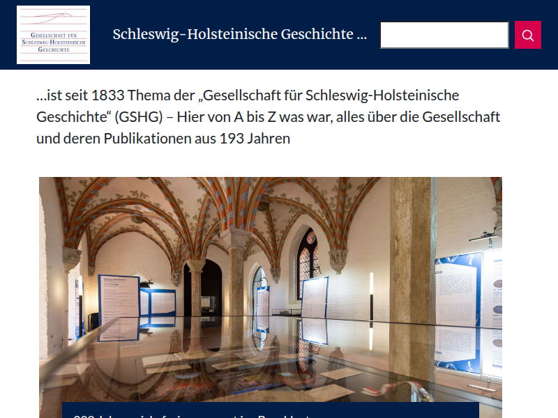 Moin – Gesellschaft für Schleswig-Holsteinische Geschichte