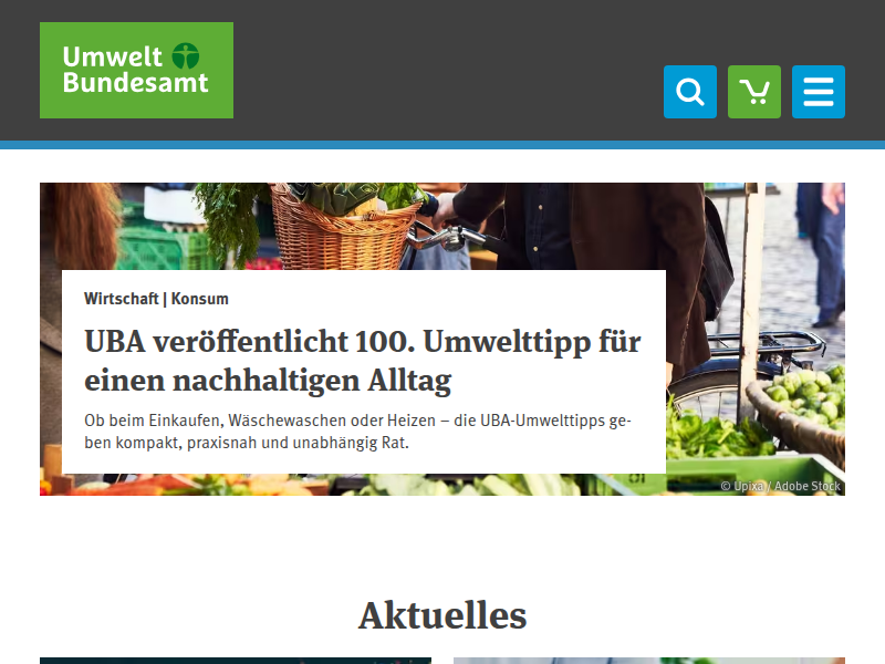 Newsletter Abonnements | Umweltbundesamt