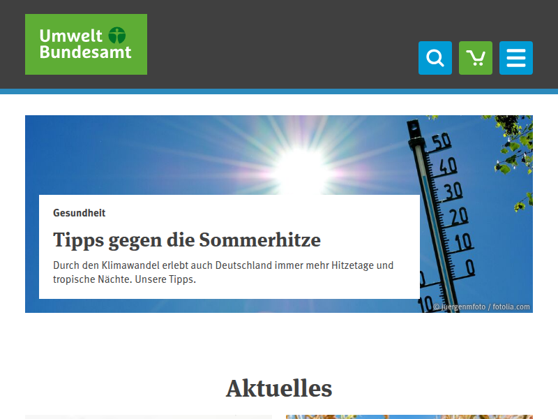 Newsletter Abonnements | Umweltbundesamt