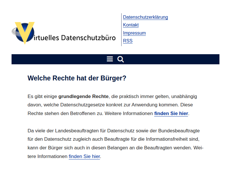 Persönlich adressierte Wahlwerbung: Infos zum Datenschutz und Widerspruchsrecht – Virtuelles Datenschutzbüro