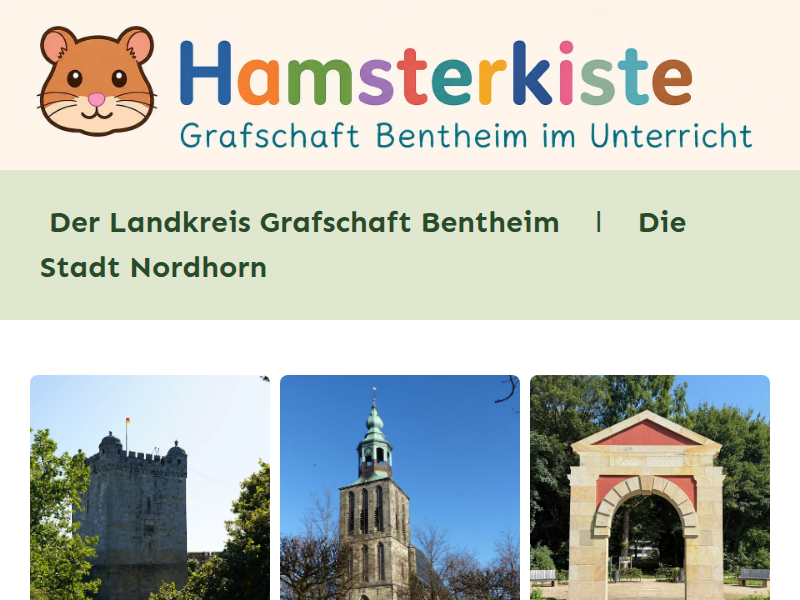 Die Grafschaft Bentheim im Unterricht - Texte und Aufgaben für Grafschafter Kinder
