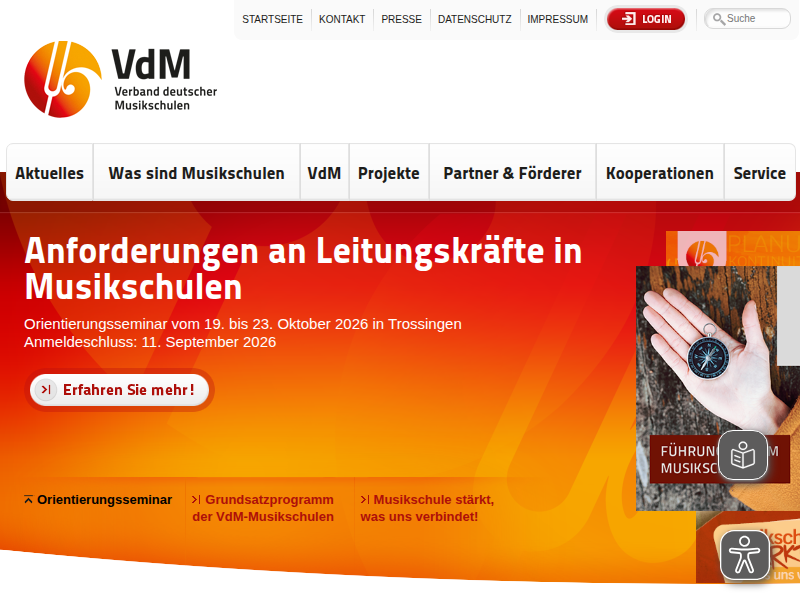 AG 6 - Musikschulkongress 2007 - Musikschulkongress - Projekte - Verband deutscher Musikschulen e.V.