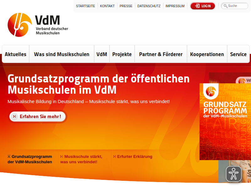 Landesjugendorchester NRW - Musikschulkongress 2015 - Musikschulkongress - Projekte - Verband deutscher Musikschulen e.V.