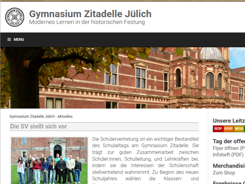 Weihnachtsgrüße der Religionsfachschaften | Gymnasium Zitadelle Jülich